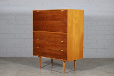 Lot 149 - A Robin Day walnut bureau