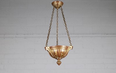 Lot 748 - A gilt-bronze hanging jardinière