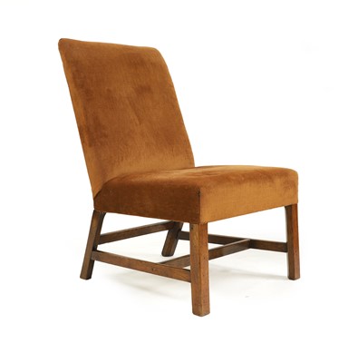 Lot 394 - A George III Gainsborough mahogany library chair