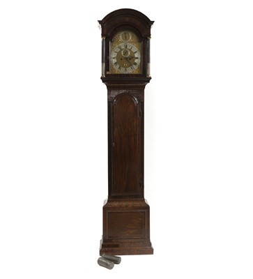 Lot 437 - A George III mahogany eight-day longcase clock