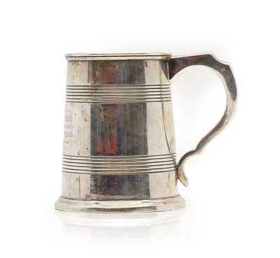 Lot 31 - A silver mug