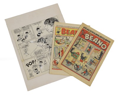 Lot 136 - Original comic artwork