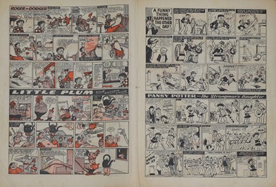 Lot 136 - Original comic artwork