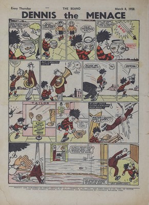 Lot 136 - Original comic artwork