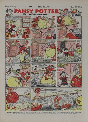 Lot 136 - Original comic artwork