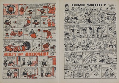 Lot 136 - Original comic artwork
