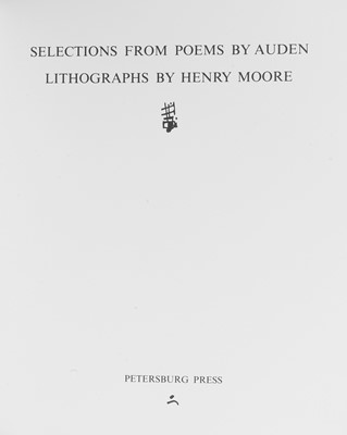Lot 193 - Henry Moore OM CH FBA (1898-1986)