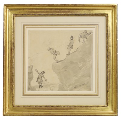 Lot 126 - Attributed to George Dance the Younger RA (1741-1825)