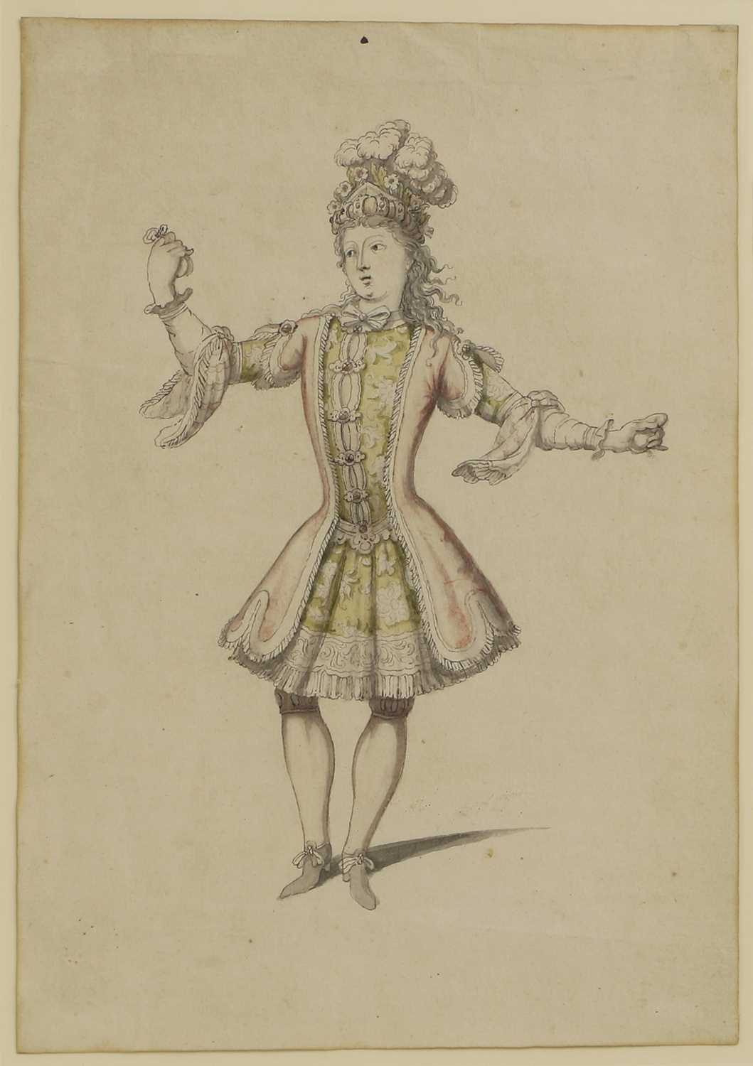 Lot 44 - Attributed to Jean Bérain II (French, 1674-1726)