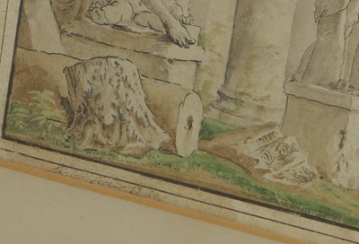 Lot 118 - Attributed to Giovanni Paolo Panini (Italian, 1691-1765)