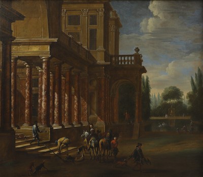 Lot 58 - Attributed to Jacob Ferdinand Saeys (Flemish, 1658- c.1725)