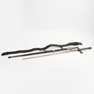 Lot 18 - A Knights Templar Masonic sword