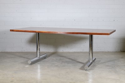 Lot 736 - A Pieff rosewood 'Eleganza' dining table