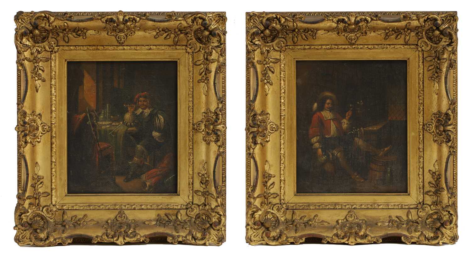 Lot 90 - J La..., after Frans van Mieris the Elder