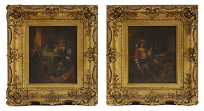 Lot 90 - J La..., after Frans van Mieris the Elder