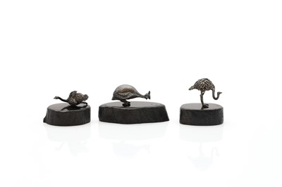 Lot 55 - Three Patrick Mavros silver birds
