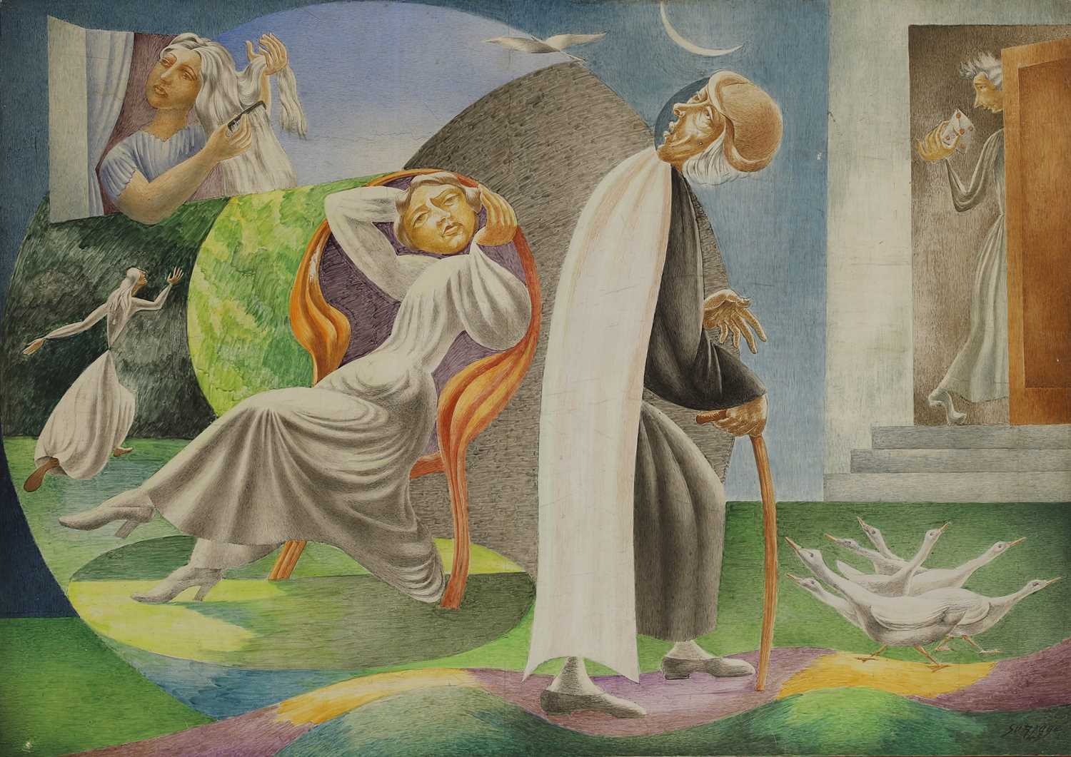 Lot 259 - Léopold Survage (Russian-French, 1879-1968)