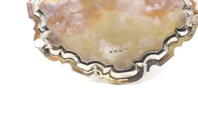 Lot 5 - A silver salver