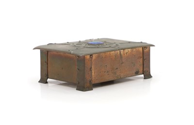 Lot 273 - An Arts and Crafts copper casket