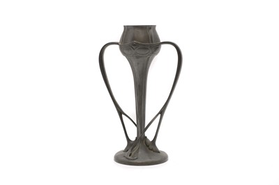 Lot 271 - A Liberty Tudric pewter vase