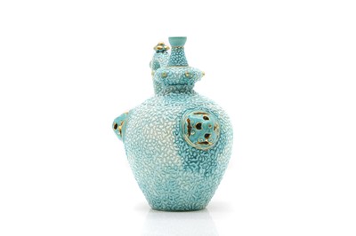 Lot 124 - A Zslonay Pecs pottery ewer
