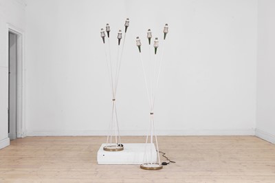 Lot 302 - A pair of floor lamps by Maison Lunel