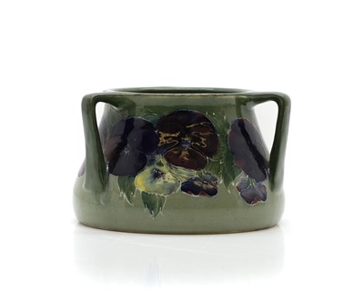 Lot 133 - A Moorcroft pottery 'Pansy' bowl