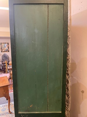 Lot 82 - A provincial painted pine cupboard