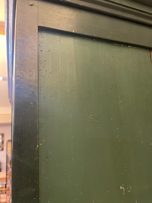 Lot 82 - A provincial painted pine cupboard