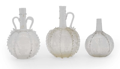Lot 177 - A group of three glass decanters