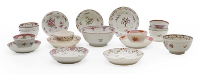 Lot 150 - A collection of porcelain tea wares