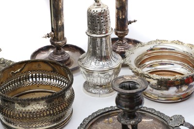 Lot 30 - A collection of silver-plated wares