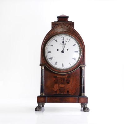 Lot 265 - A Regency mahogany bracket clock