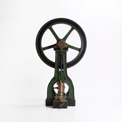 Lot 302 - A Victorian scale model of a single cylinder pumping engine