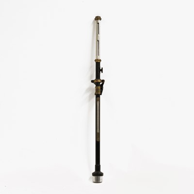 Lot 289 - A military-grade marine barometer with gimbal mount