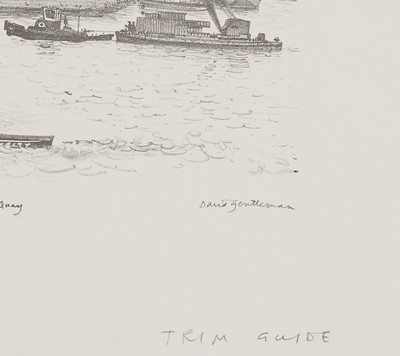 Lot 524 - David Gentleman (b.1930)