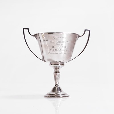 Lot 90 - A silver trophy for the 'Tilburstow Hill Climb, 1936'