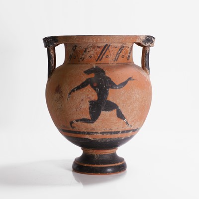Lot 39 - An Attic-style pottery black-figure column-krater