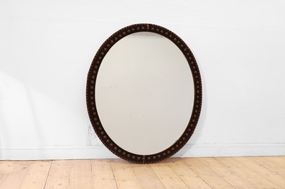 Lot 111 - A large Victorian wall mirror