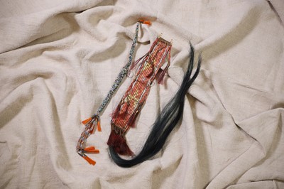 Lot 316 - A Native American beaded awl case