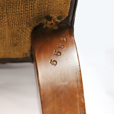 Lot 46 - A set of Victorian oak metamorphic library steps