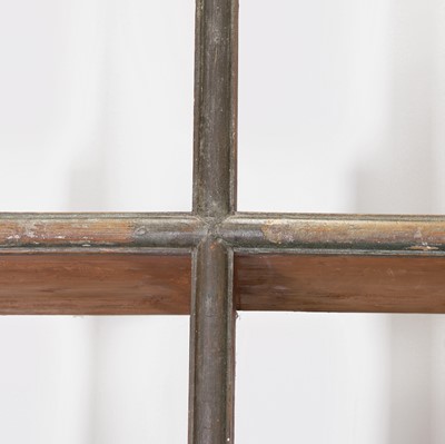 Lot 44 - A painted pine shop display shelf