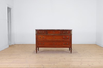 Lot 751 - A Louis XVI cherrywood commode