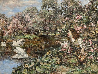 Lot 313 - Edward Atkinson Hornel (1864-1933)