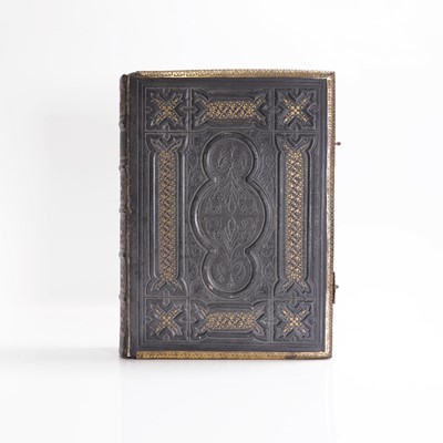 Lot 27 - A Victorian leather-bound bible