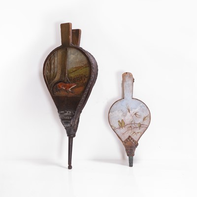 Lot 8 - A pair of oak bellows
