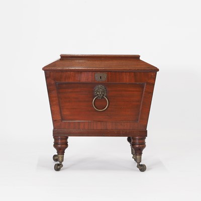 Lot 123 - A Regency mahogany wine cooler