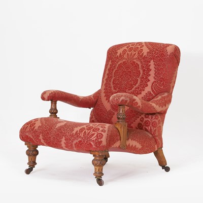 Lot 66 - A Victorian armchair