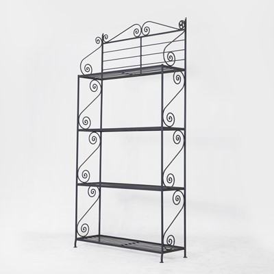 Lot 459 - An ironwork plant or boulangerie stand