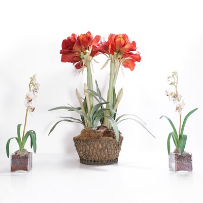Lot 55 - A large faux flower